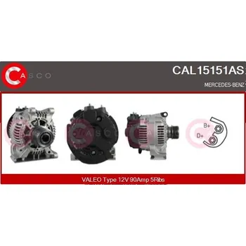 Alternátor Generátor CASCO CAL15151AS