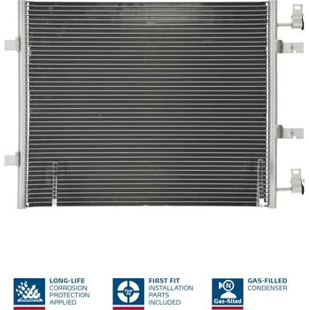 Výparník klimatizace Kondenzátor, klimatizace NISSENS 940147