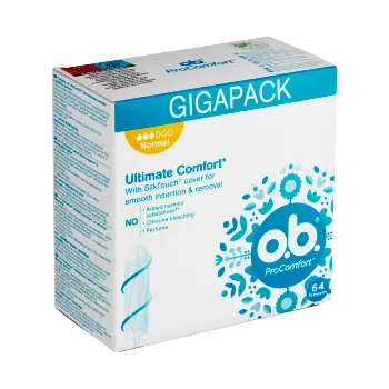 Menstruační tampony O.b. tampony (64ks/kra)ProComfort Normal