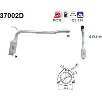 Katalyzátor Katalyzátor AS 37002D