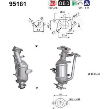 Katalyzátor Katalyzátor AS 95181