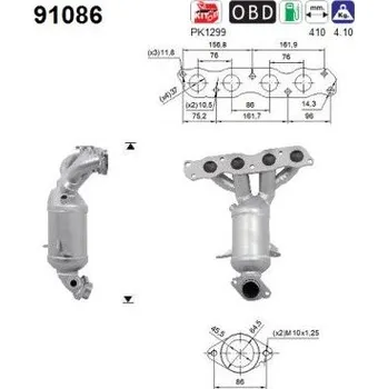 Katalyzátor Katalyzátor AS 91086