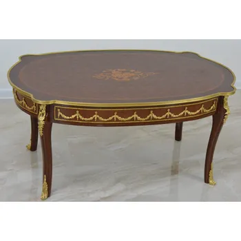 Konferenční stolek Zámecký intarzovaný konferenční stoleček