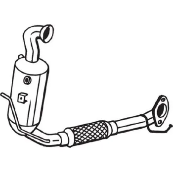 Filtr pevných částic Filtr sazových částic, výfukový systém BOSAL 095-449