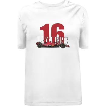 Dámské tričko Tričko s potiskem Charles Leclerc dámské