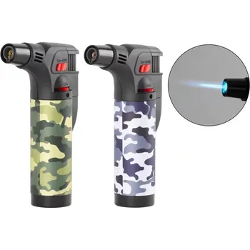 Grilovací nářadí Zapalovač Strend Pro Mini hořák, kamufláž, plnitelný