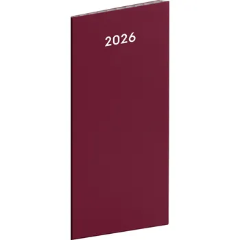 Diář Notique Plánovací diář kapesní 8 x 18 cm měsíční 2026