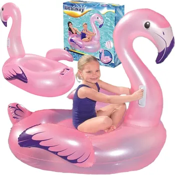 VELKÉ Nafukovací PLAMEŇÁK Matrace na Plavání 127 CM