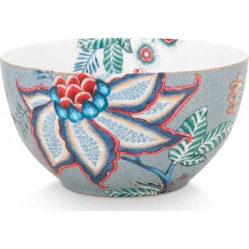 Miska pro psa Miska PiP Studio s motivem květinového festivalu, světle modrá, 800 ml