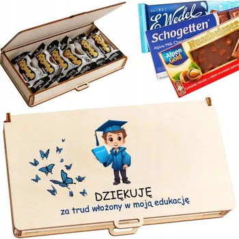 Obraz Dárek pro učitele na konci roku: krabička od chlapce