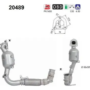 Katalyzátor Katalyzátor AS 20489