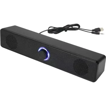 Stolní počítačový Bluetooth reproduktor 25W Dvouúčelový kabelový a bezdrátový mikrofon Stereo 3D Zvuk USB Domácí HIFI Audio systém