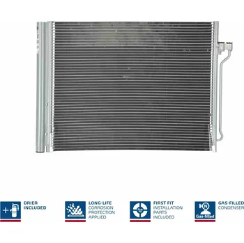 Výparník klimatizace Kondenzátor, klimatizace NISSENS 940288