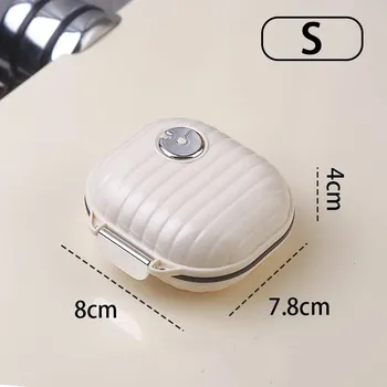 Lékovka Cestovní krabička na prášky na 7 dní | dávkovač, organizér - S