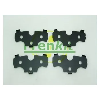 Přislušenství brzdového systému Protihluková fólie, brzdové obložení (posunovací deska) FRENKIT 940017