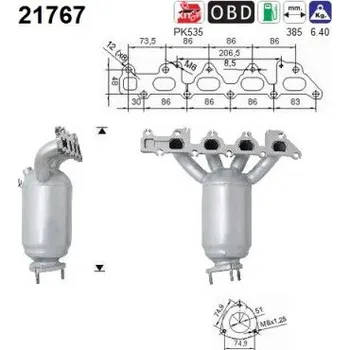 Katalyzátor Katalyzátor AS 21767