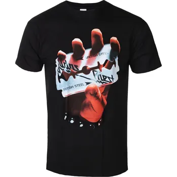 Pánské tričko Tričko metal pánské Judas Priest - British Steel - ROCK OFF - JPTEE01MB - S
