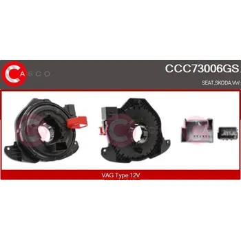 Vinutá pružina, airbag CASCO CCC73006GS