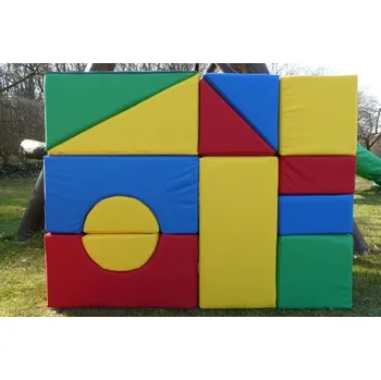 ostatní stavebnice Molitanová stavebnice VELKÁ 13 ks (30 cm)