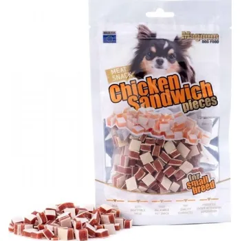 Magnum Chicken Sandwich pieces - kostičky 80g dog