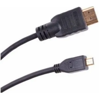 Video kabel HDMI Micro - HDMI kabel 1,5 m černý (KPO3877-1,8)