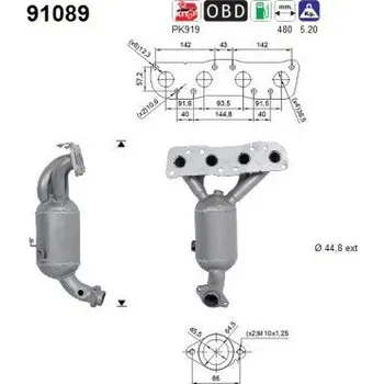 Katalyzátor Katalyzátor AS 91089