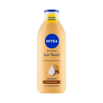 Tělové mléko NIVEA tělové mléko 400ml Sun touch light