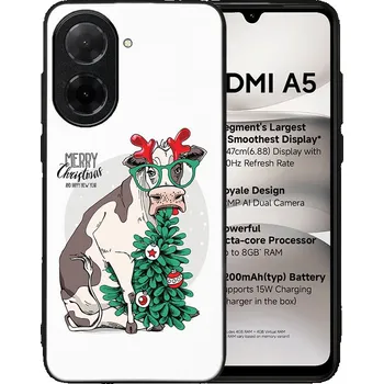 Vánoční dekorace VSECHNONAMOBIL 113488 MY ART Kryt s vánočním designem Xiaomi Redmi A5 MERRY CHRISTMAS (074)