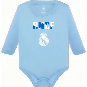 Real Madrid FC Kojenecké body Real Madrid FC, modré, bavlna Velikost: 9-12 m