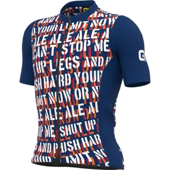 cyklistický dres ALÉ Cyklistický dres s krátkým rukávem - SOLID RIDE - oranžová