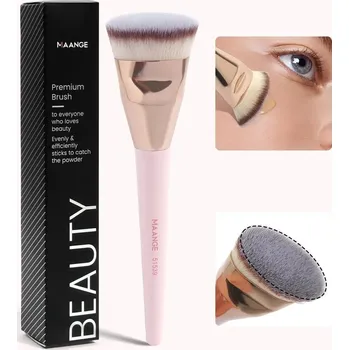 Kosmetický štětec Plochý štětec na makeup a pudr | kosmetické potřeby - 51539FJ