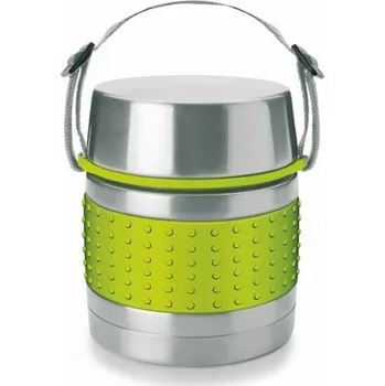 Termoska Termohrnek na potraviny Ibili Class Nerezová ocel Zelená Stříbřitá (1 l)