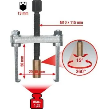Auto-moto Stahovák, rameno stěrače KS TOOLS 700.1189