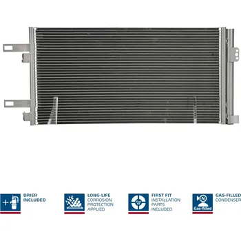 Výparník klimatizace Kondenzátor, klimatizace NISSENS 94985