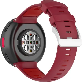 VSECHNONAMOBIL 111873 SPORTY Vyměnitelný silikonový řemínek Polar Vantage V2 červený