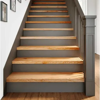 Nášlap na schod vidaXL Nášlapy na schody 20 ks světle hnědé 100x30x2 cm masivní dub [3282950] Barva: světle hnědá