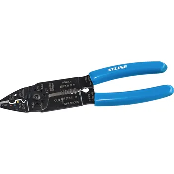 Kleště XTLINE XT50215 / Kleště lisovací na konektory 215 mm