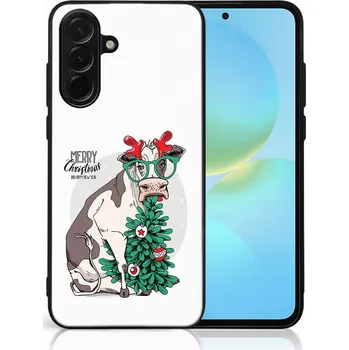 Vánoční dekorace VSECHNONAMOBIL 112945 MY ART Kryt s vánočním designem Samsung Galaxy A56 MERRY CHRISTMAS (074)