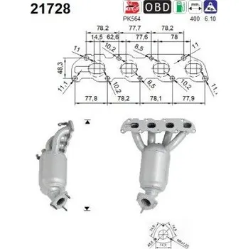 Katalyzátor Katalyzátor AS 21728