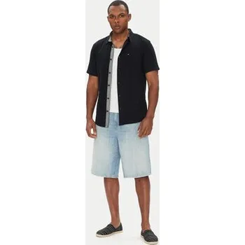 Pánská košile Quiksilver Košile Time Box EQYWT04622 Černá Regular Fit XXL