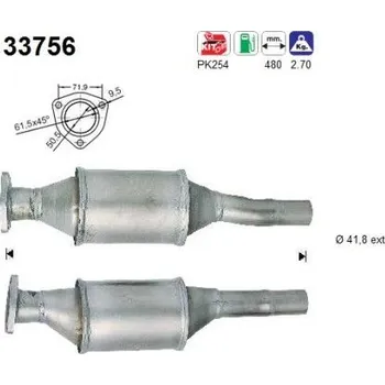 Katalyzátor Katalyzátor AS 33756
