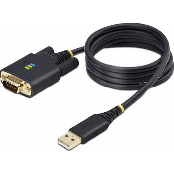 Kabel do PC StarTech kabel USB-A na D-Sub (VGA) 1 m černý (1P3FFCB-USB-SERIAL)