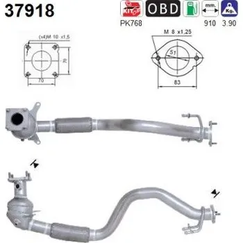 Katalyzátor Katalyzátor AS 37918