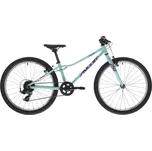 Dívčí horské kolo AMULET-24 Fun SH, celeste blue/purple Modrá 24