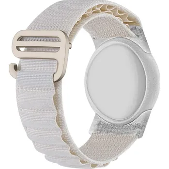 VSECHNONAMOBIL 111840 NYLON Řemínek s pouzdrem pro Apple AirTag STARLIGHT