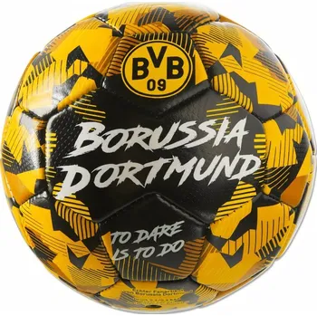 Fotbal BORUSSIA DORTMUND Fotbalový míč Borussia Dortmund, Spirit, černo-žlutý, vel. 1