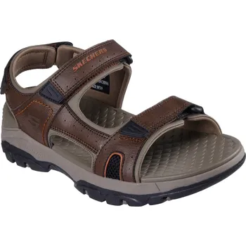 Dámská obuv Pánské sandály SKECHERS-Relaxed Fit Tresmen Hirano M brown Hnědá 43