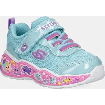 Chlapecká obuv Dětské sneakers boty Skechers PLAY SCENE 303158N tyrkysová 60X, EUR 24
