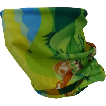 Cyklistické oblečení HAVEN Cyklistický nákrčník - HORSE KIDS - vícebarevná