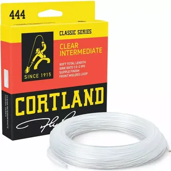 Cortland muškařská šnůra 444 Classic Intermediate Freshwater-Saltwater Clear - Cortland muškařská šnůra 444 Classic Intermediate Clear Fresh/Salt|WF4I 90ft